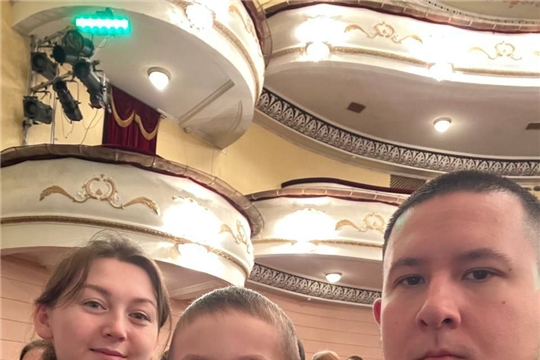  Воспитанники с удовольствием посещают с родителями театры нашего города