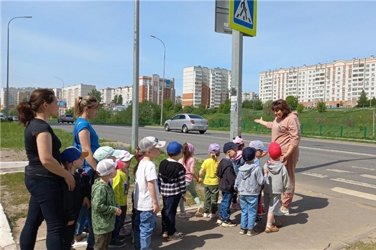 Тематическая экскурсия к нерегулируемому пешеходному переходу