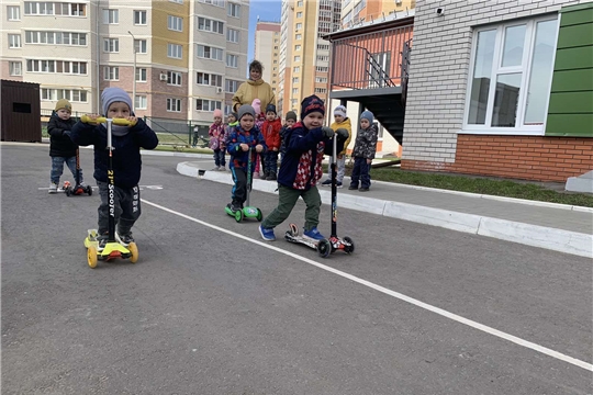 Безопасное катание на самокате