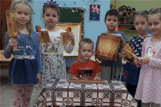 Чувашские народные музыкальные инструменты.
