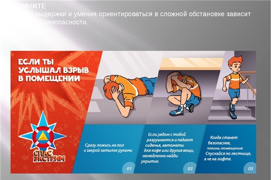 Что делать, если произошел взрыв в помещении?