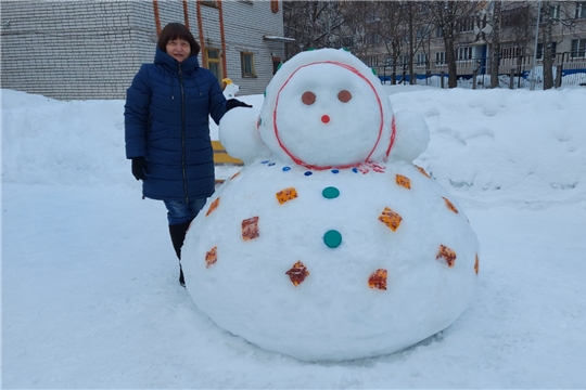 Создание снежных фигур на участке