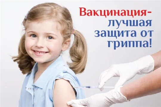 Вакцинация-лучшая защита от гриппа.