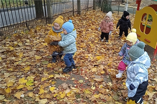 Познавательная прогулка для малышей.