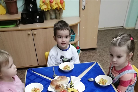 Салат «Зимний» в рационе детей.
