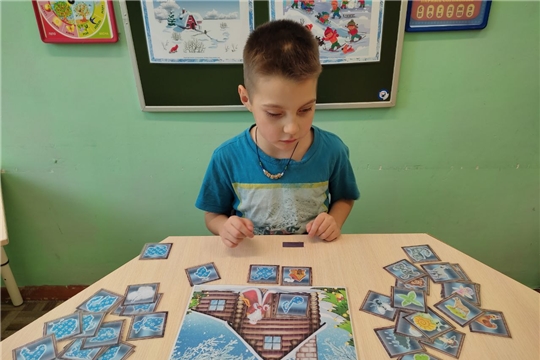 Играем с набором "Зимние узоры"