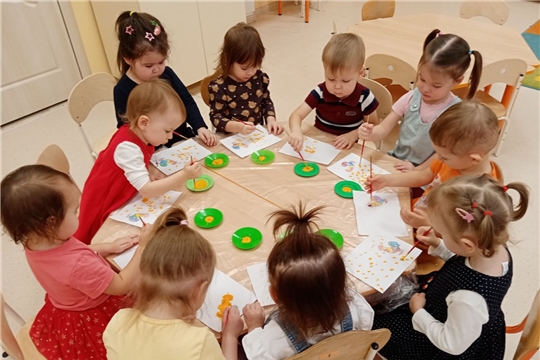 Зернышки для петушка.