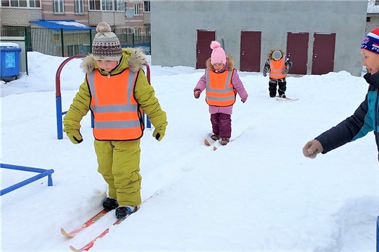 Воспитанники активно готовятся к лыжне России.