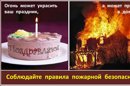 Соблюдайте правила пожарной безопасности.