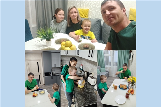 Флешмоб "Семейный пирог"