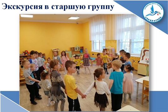 Экскурсия в старшуюую группу