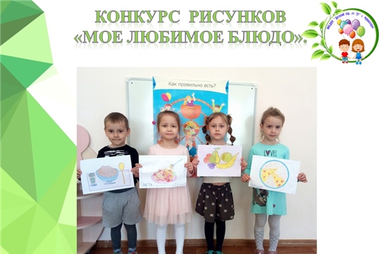 Конкурс рисунков «Мое любимое блюдо».