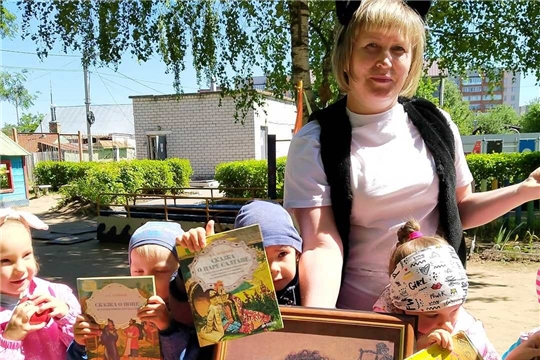 Дошкольники отмечают День рождения Пушкина А.С.
