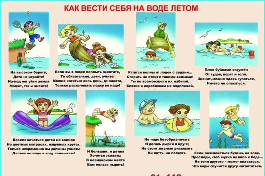 Как вести себя летом на воде