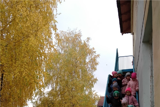 В детском саду прошла учебная эвакуация
