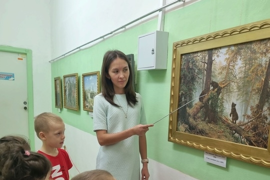 Картинная галерея в детском саду
