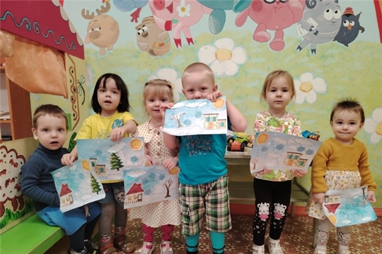 Разукрасилась зима