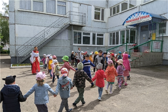 В преддверии празднования Дня республики в МБДОУ "Детский сад № 3" г. Чебоксары проходят тематические мероприятия 