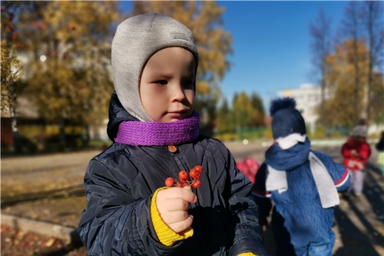 Прогулка по осеннему парку 