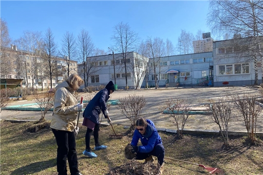В городе проходят экологические мероприятия по благоустройству территорий
