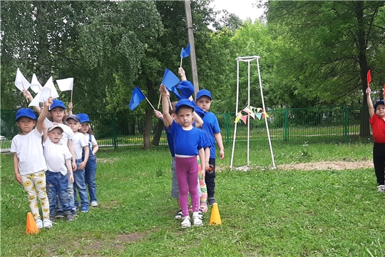 10.06.2022 Спортивный квест "Я, ты,он,она - вместе целая страна!"