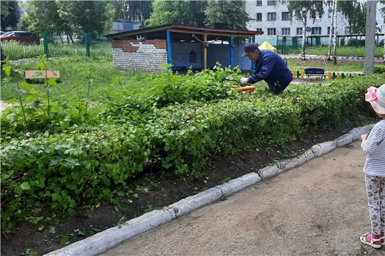 21.06.2022 "Наблюдение за работой дворника"
