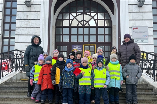 7.03.2023  "Экскурсия на железнодорожный вокзал"