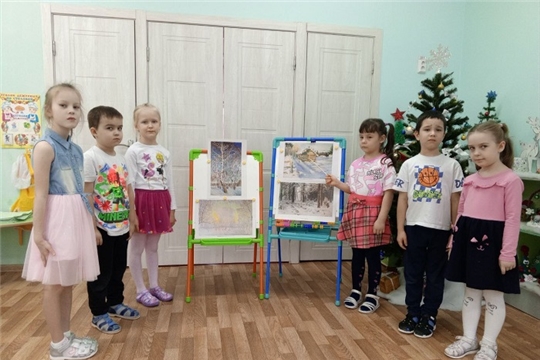 Познавательный час "Русские художники рисуют зиму"