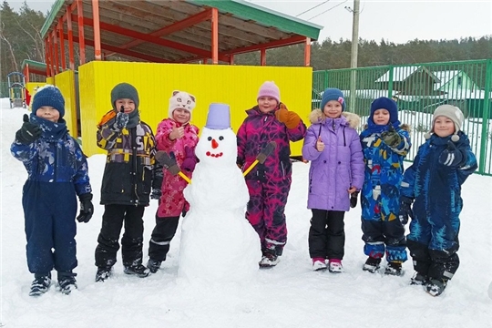 День рождения снеговика