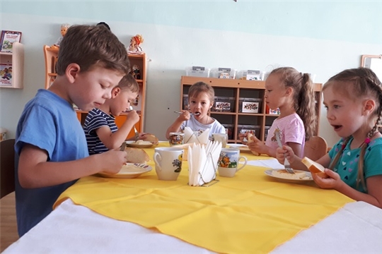 Омлет в детском саду
