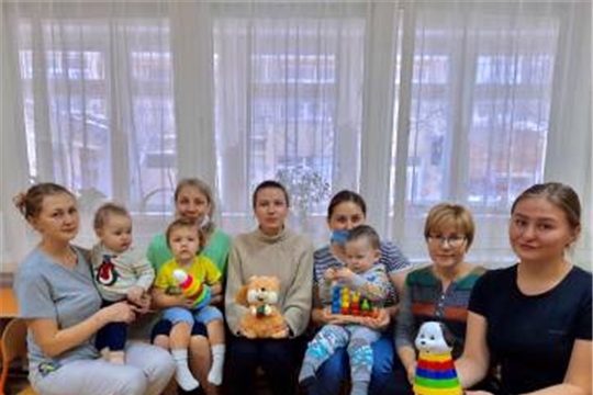 Встреча с малышами в консультационном пункте детского сада