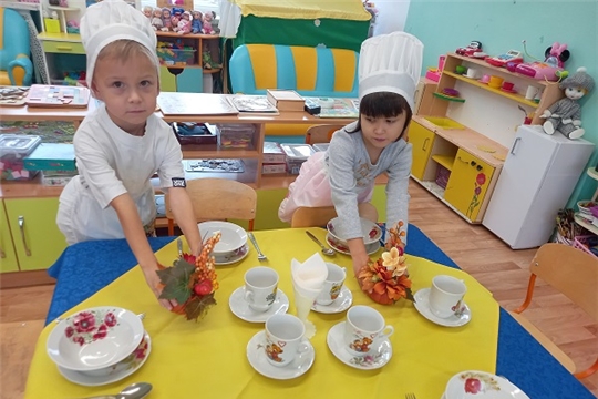 Осенняя сервировка стола