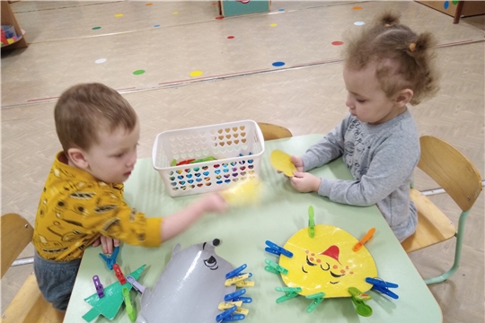 Игры с бельевыми прищепками
