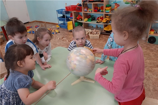 Знакомство  с глобусом