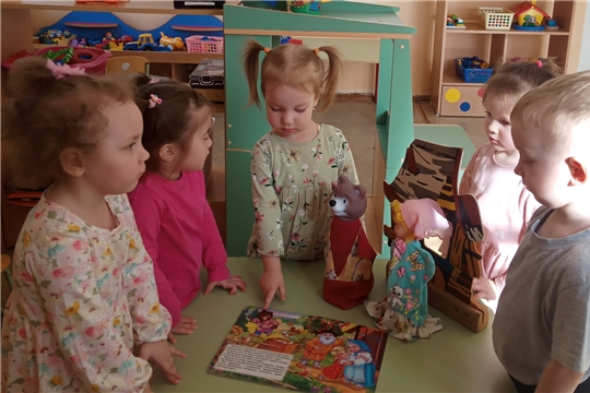 Сказка "Маша и медведь"