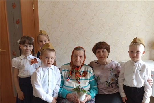Акция "Цветок ветерану!