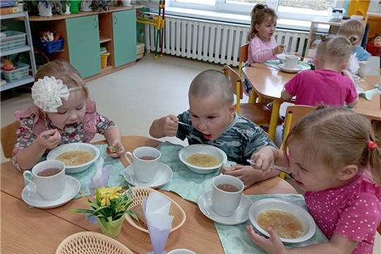 Супы в рационе детей.
