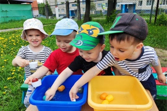 Игры с водой.