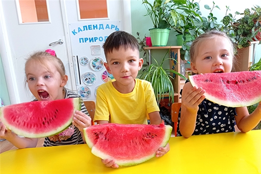 Польза арбуза для детей