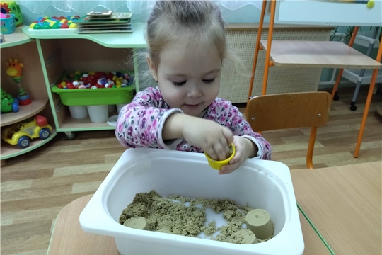 Игры с кинетическим песком