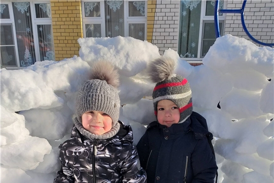 Снежные постройки