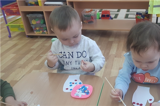 Беседа про варежки