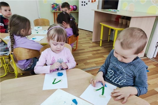 Пластилинография «Весенний цветок – подснежник»