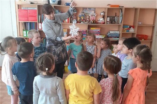 Рисование «Снежинка»