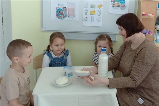 О пользе молочных продуктов в питании дошкольников