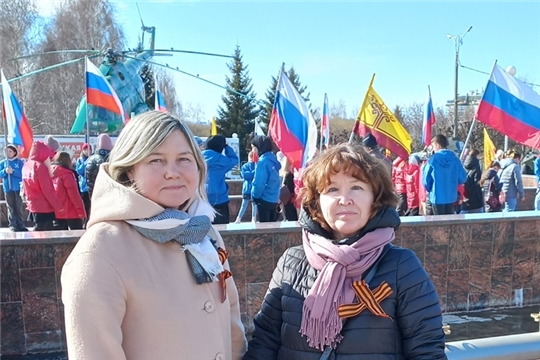 Педагоги детского сада приняли участие в акции в поддержку Вооруженных сил России и жителей Донбасса