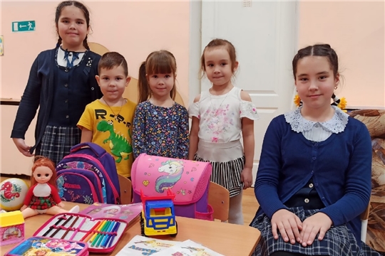 Интересная встреча дошколят.