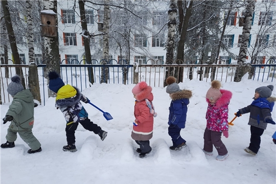 Двигательная деятельность зимой.