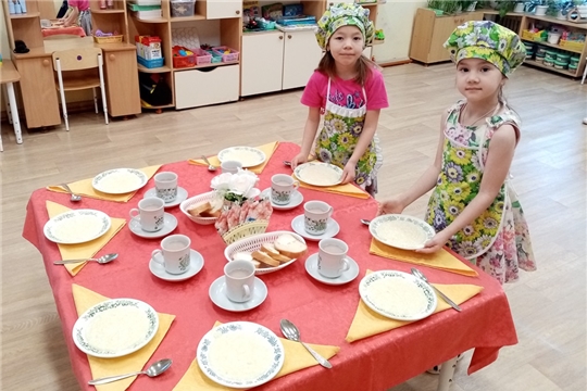 Столовый этикет для дошколят