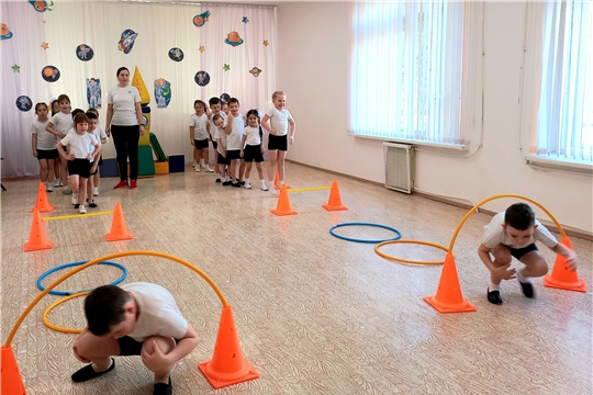 Спортивное мероприятие "Будущие космонавты"